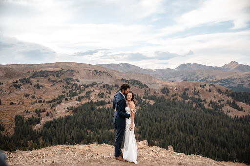 Couple rehearsing their wedding vows for their elopement. Shot by Brette Morgan Films | Adventure elopement videographer. 